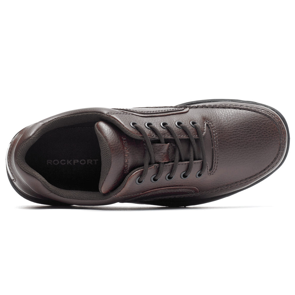 Zapatillas Rockport Hombre Mexico - Ridgefield Eureka Marrom - BDKCA8912